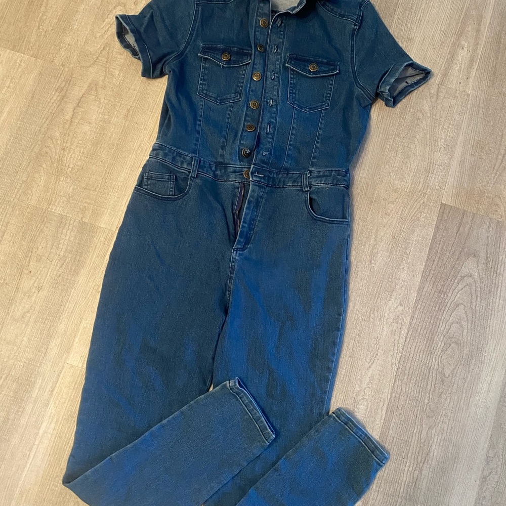 Denim jumpsuit
